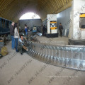 Máquina de formación de rollo de techo múltiple de la junta de tornillo para el rollo de techo para el hangar de la aeronave